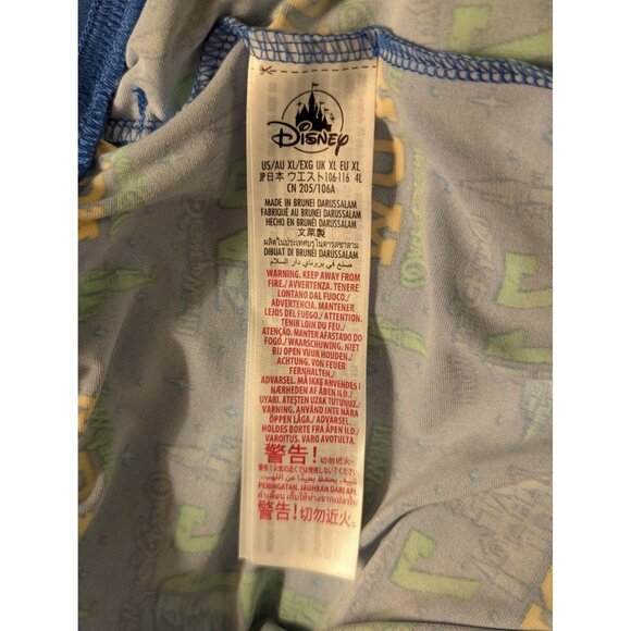 Disney WDW 71 Blue Lounge Pants With Drawstring Waist - Picture 6 of 6